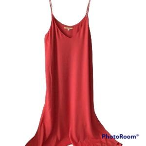 Dress Medium NWT $109 Maxi Coral Gianni Bini